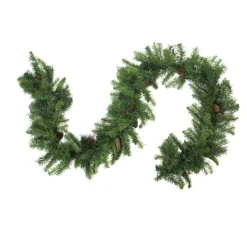 Unlit Garland*Northlight 50' X 12" Dakota Red Pine Artificial Christmas Garland, Unlit