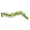 Unlit Garland*Northlight 5' X 8" Green And Brown Cedar Artificial Christmas Garland - Unlit