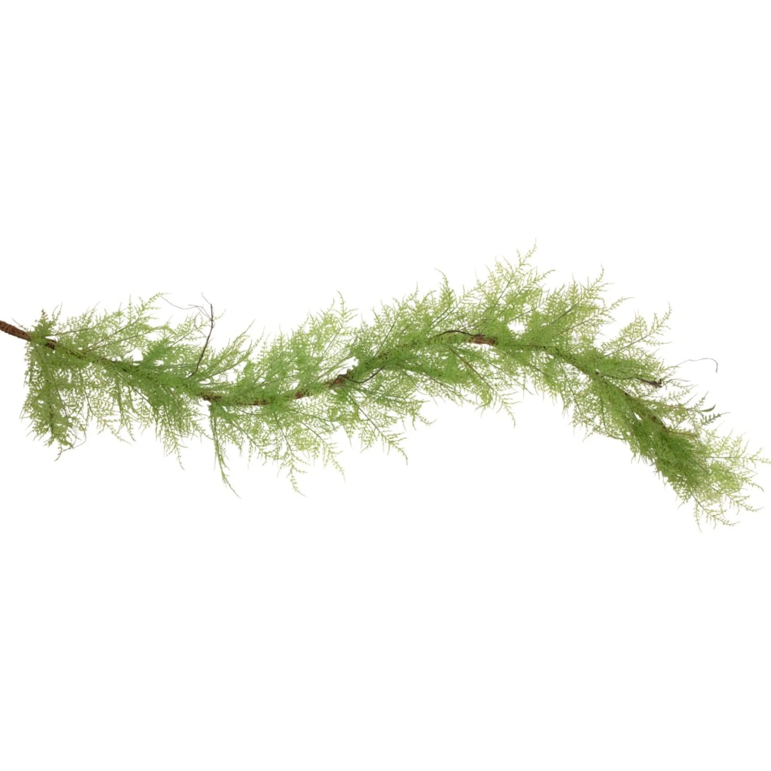 Unlit Garland*Northlight 5' X 8" Green And Brown Cedar Artificial Christmas Garland - Unlit