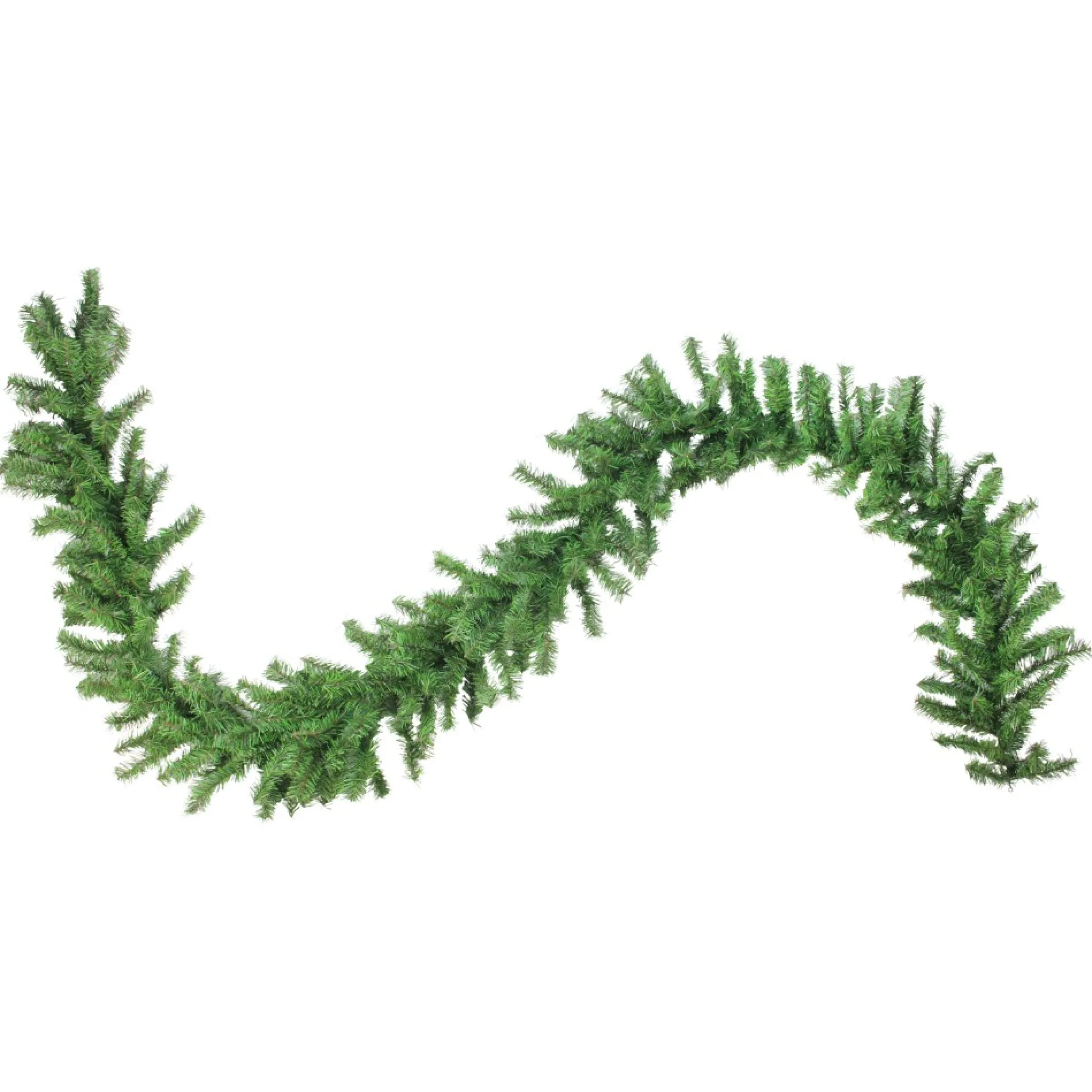 Traditional Pine Garland*Northlight 100' X 12" Green Canadian Pine Commercial Length Artificial Christmas Garland, Unlit