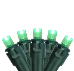 Northlight 4' X 6' Green Led Wide Angle Christmas Net Lights - Green Wire
