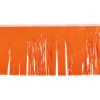 Showdown Displays 15" X 10' Orange Christmas Fringe Party Streamer