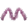 Unlit Garland*Northlight 9' X 12" Pink Artificial Christmas Garland, Unlit