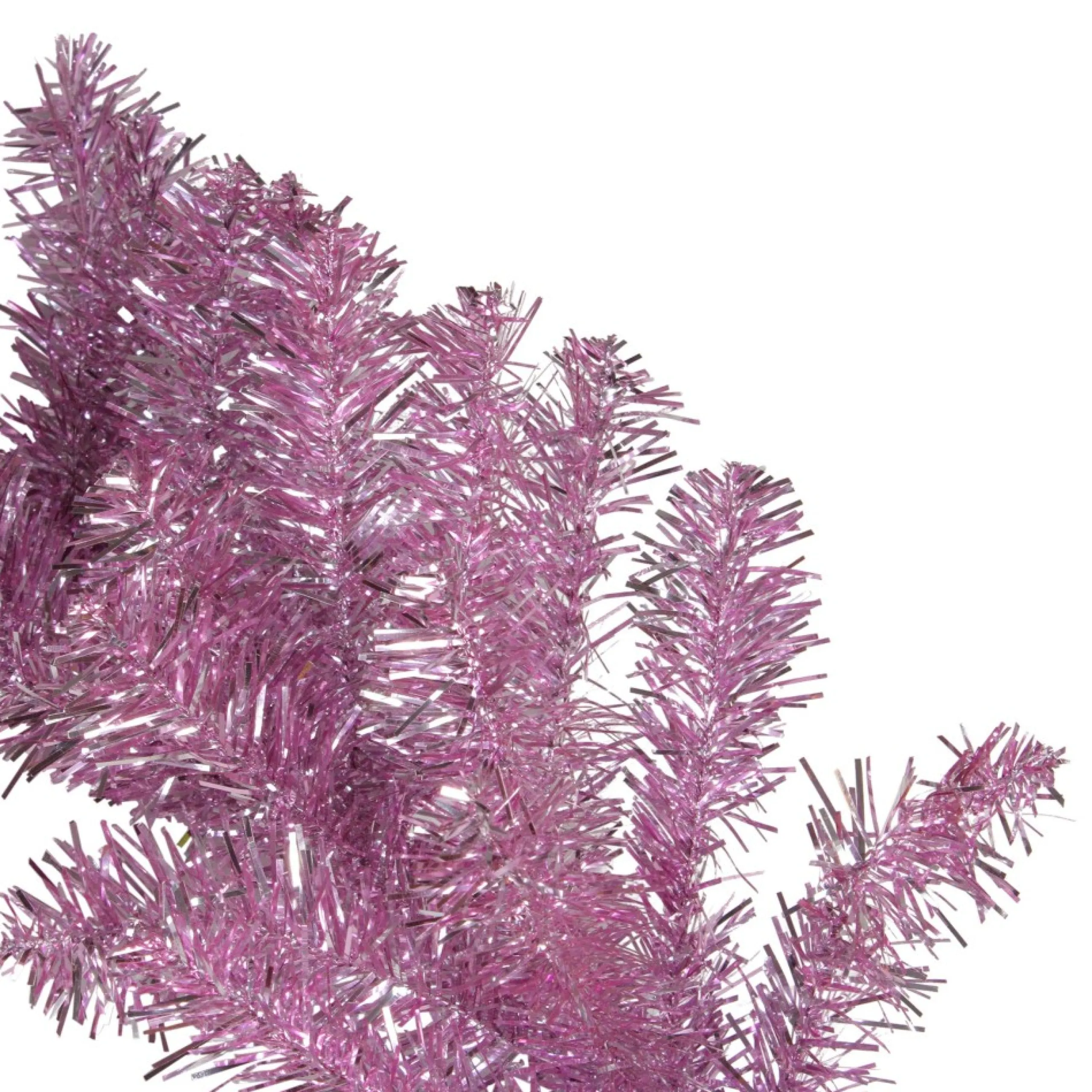 Unlit Garland*Northlight 9' X 12" Pink Artificial Christmas Garland, Unlit