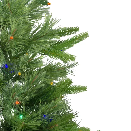 Northlight 3 And 3.5 Feet Tall>3' X 29 Pre-Lit Ashcroft Cashmere Pine Full Artificial Christmas Tree - Multi Led Lights
