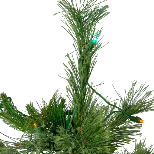 Northlight 3 And 3.5 Feet Tall>3' X 29 Pre-Lit Ashcroft Cashmere Pine Full Artificial Christmas Tree - Multi Led Lights