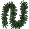 Pre-Lit Garland*Northlight 9' X 12" Pre-Lit Buffalo Fir Artificial Christmas Garland - Warm White Led Lights