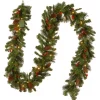 Pre-Lit Garland*National Tree Company 9' X 10" Pre-Lit Crestwood Spruce Artificial Christmas Garland, Warm White Led Lights