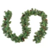 Pre-Lit Garland*Northlight 9' X 12" Pre-Lit Royal Oregon Pine Artificial Christmas Garland, Clear Lights