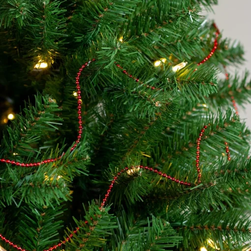 Beaded Garland*Northlight 66' X 0.15" Red Beaded Artificial Christmas Garland - Unlit