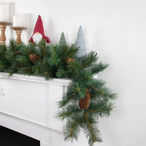 Unlit Garland*Northlight 9' X 12" Royal Oregon Pine Artificial Christmas Garland, Unlit