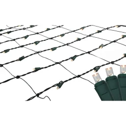Northlight 4 X 6 Warm White Led Wide Angle Christmas Net Lights