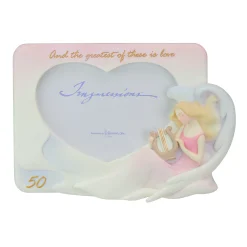 Roman 4" X 6" White 50Th Wedding Anniversary Photo Picture Frame