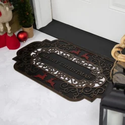 Wall & Door Decorations*Northlight Black And Copper Reindeer 