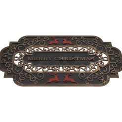 Wall & Door Decorations*Northlight Black And Copper Reindeer 