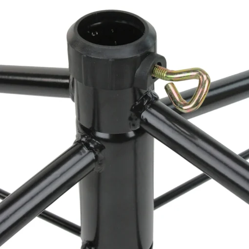 Artificial Tree Stands*Northlight Black Metal Rolling Christmas Tree Stand For 6.5'-7.5' Artificial Trees