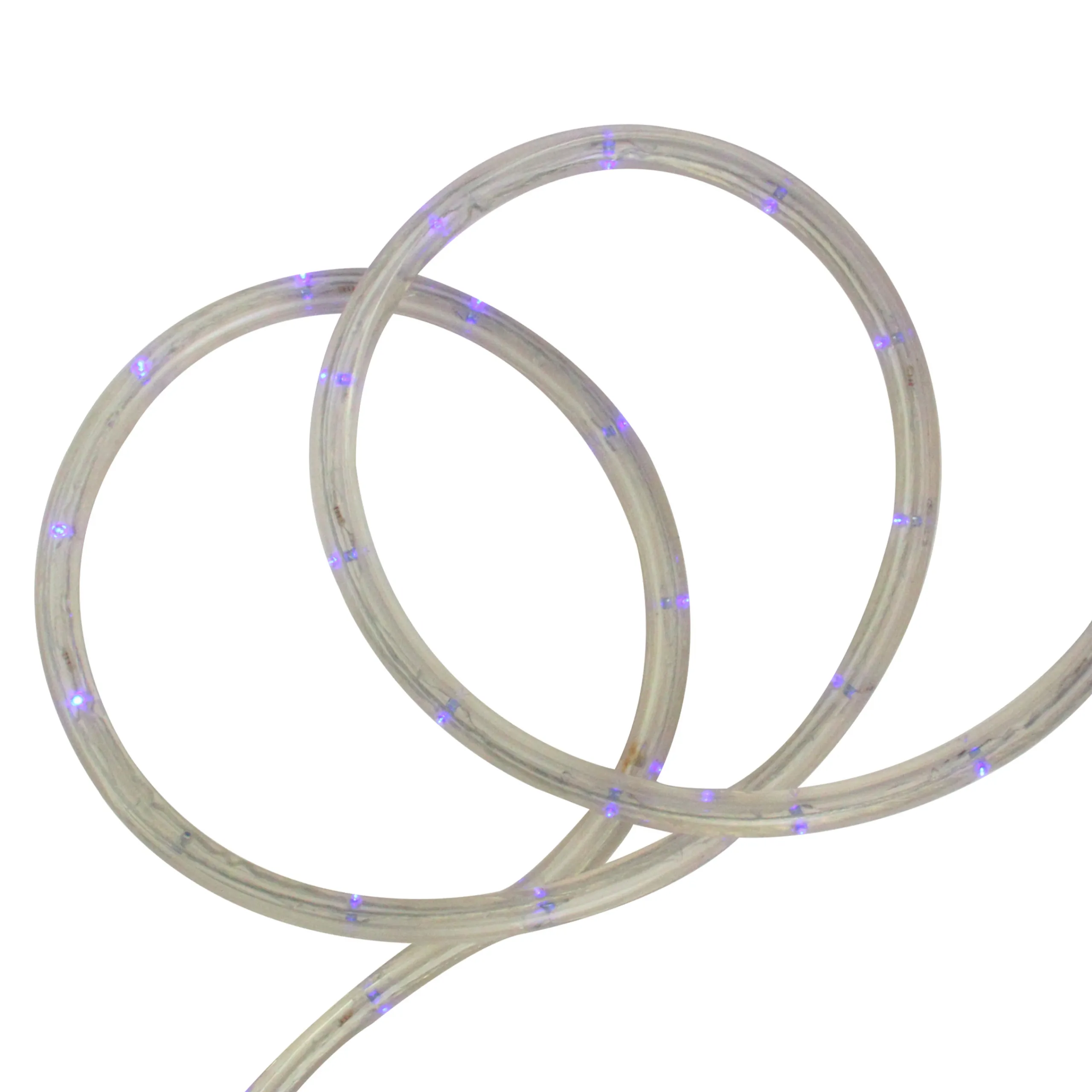 Northlight Blue Commercial Grade Led Christmas Rope Lights - 288 Ft White Wire