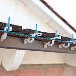 Northlight Bucket Of 150 Clear Max Pro Anywhere Flip Christmas Light Clips