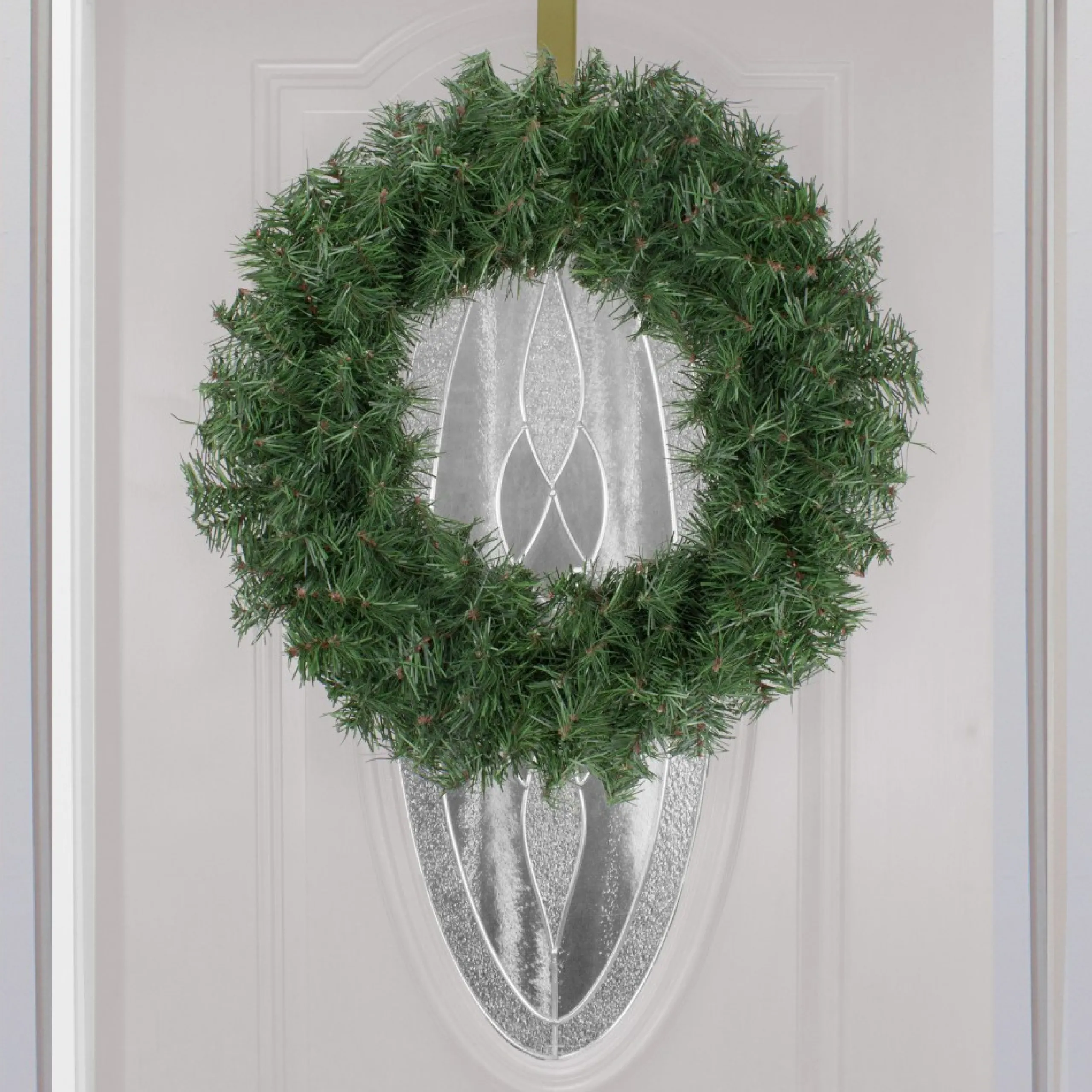 Unlit Wreaths*Northlight Canadian Pine Artificial Christmas Wreath, 18-Inch, Unlit