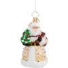 Christopher Radko Santa Claus> Christmas In The Forest Glass Christmas Ornament 1021078