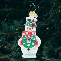 Christopher Radko Collectible></noscript> Darling Christmas Decorator Glass Christmas Ornament 1021062