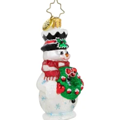 Christopher Radko Collectible></noscript> Darling Christmas Decorator Glass Christmas Ornament 1021062
