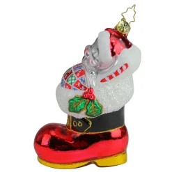 Christopher Radko Santa Claus></noscript> Dreaming Of Santa Christmas Ornament 1019714