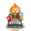 Christopher Radko Collectible> Muffy's Fortune Glass Christmas Ornament 1021478