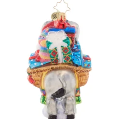 Christopher Radko Collectible></noscript> Packed With Presents Glass Christmas Ornament 1021541