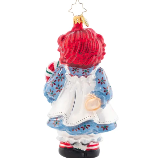 Christopher Radko Collectible> Raggedy Sweets Glass Christmas Ornament 1021680