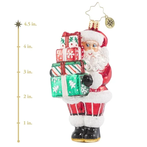 Christopher Radko Santa Claus> Time To Celebrate! Glass Christmas Ornament 1020771