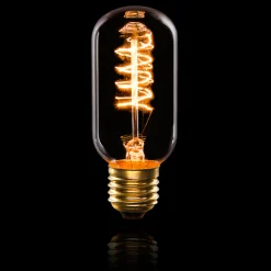 Darice Cleveland Vintage Lighting Swirl E26 Base Edison Light Bulb - 40 Watts