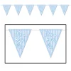 Party Central Club Pack Of 12 Blue And White "It's A Boy!" Baby Shower Party Hanging Banners 144"