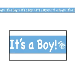 Party Central Club Pack Of 12 Blue And White Baby Shower Tape Party Decors 20'