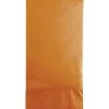 Party Central Club Pack Of 192 Gold Pumpkins Spice Premium 3-Ply Disposable Party Napkins 8"
