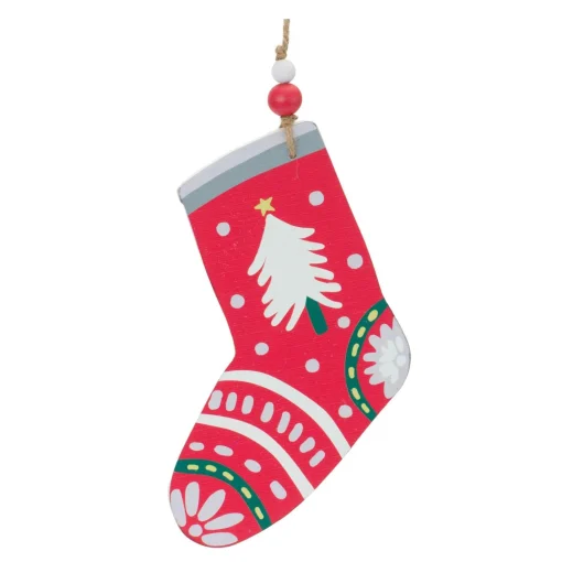 Melrose Stockings>Club Pack Of 12 Green And Red Mitten With Stocking Christmas Ornaments 8"