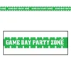 Party Central Club Pack Of 12 Green And White Game Day Party Zone Party Tape Streamers Decors 20'