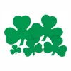 Party Central Club Pack Of 48 Green Shamrock St. Patrick's Day Cutouts 9"