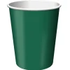 Party Central Club Pack Of 240 Hunter Green Disposable Paper Drinking Party Tumbler Cups 9Oz.