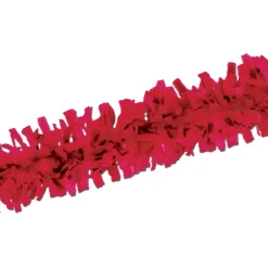 Beistle Club Pack Of 12 Packaged Apple Red Tissue Festooning Decorations 25'