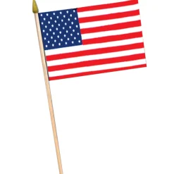 Party Central Club Pack Of 12 Red And Blue Patriotic Themed American Flag Party Decorations 30"