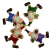 CC Christmas Decor Santa Claus>Club Pack Of 72 Santa Claus With Basketballs Christmas Ornaments 4"