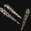Party Supplies*The Ribbon People Club Pack Of 48 Silver Contemporary Large Crown Cording Caps 2.75"