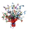 Party Central Club Pack Of 12 Vibrantly Color Foil Spray "50" Gleam 'N Burst Centerpiece 15"