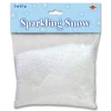 Artificial Snow*Party Central Club Pack Of 12 White Sparkling Snow Christmas Party Confetti Bags 2Oz.