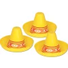 Party Central Club Pack Of 48 Yellow And Orange Miniature Sombrero Party Favors 4.5"