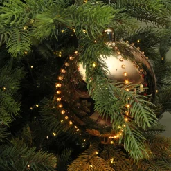 Northlight Balls></noscript>Copper Gold Led Lighted Cascading Sphere Christmas Ball Ornament 7.5