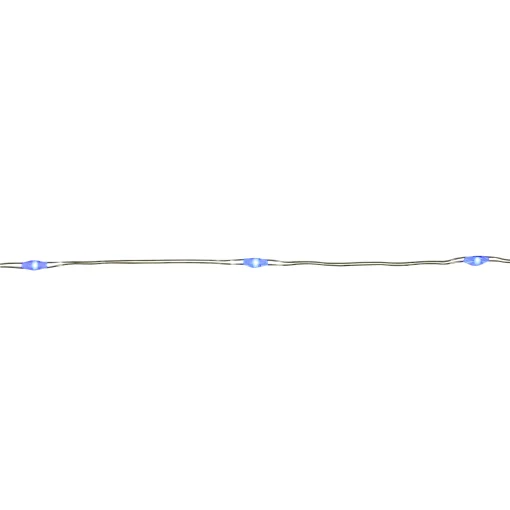 Northlight 50-Count Blue Led Micro Fairy Christmas Lights - 16Ft, Copper Wire