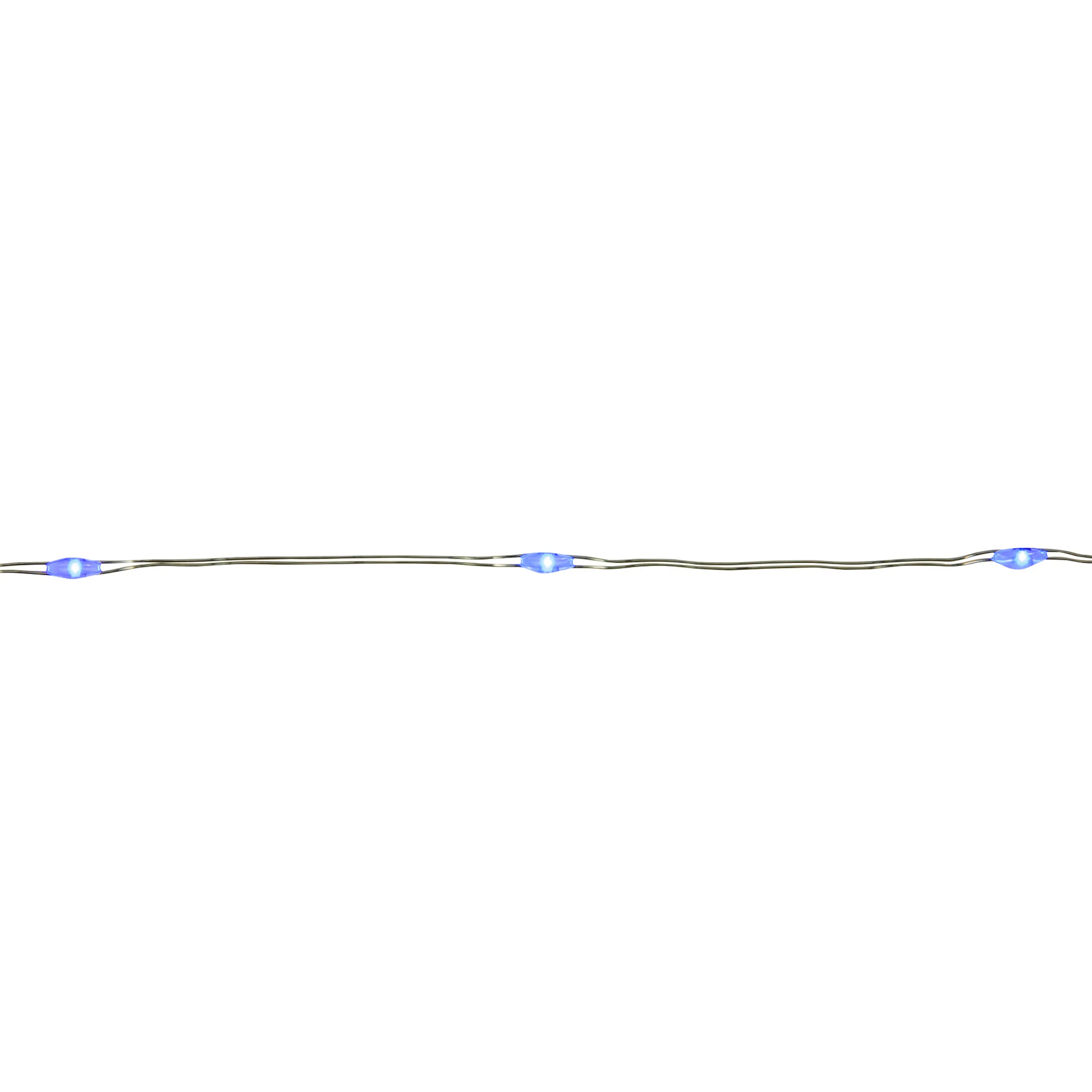 Northlight 50-Count Blue Led Micro Fairy Christmas Lights - 16Ft, Copper Wire