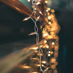 Northlight 35-Count Clear Mini Christmas Light Set, 7Ft White Wire